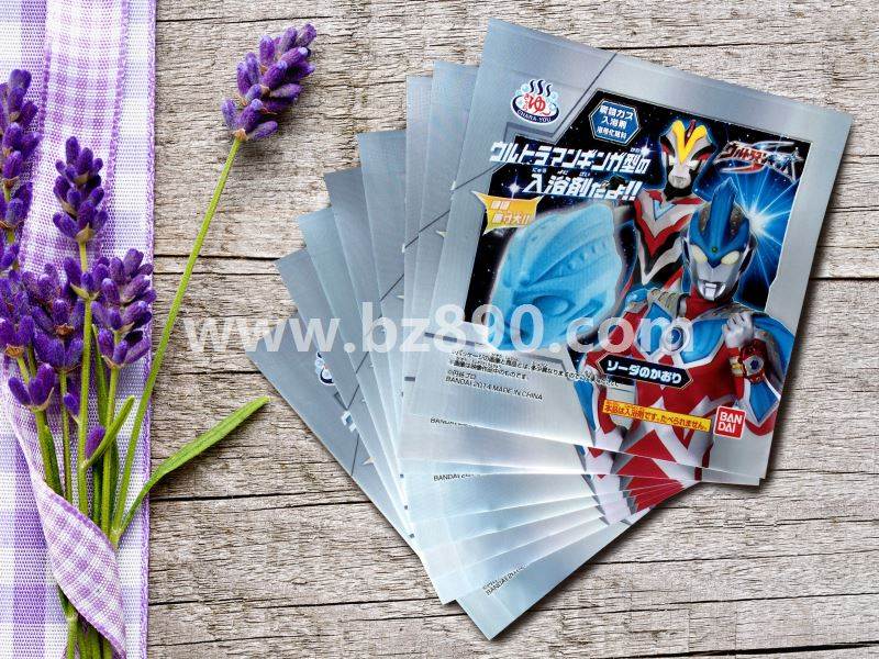 The manufacturer specializes in printing customized cartoon toy game card packaging bag color printing logo